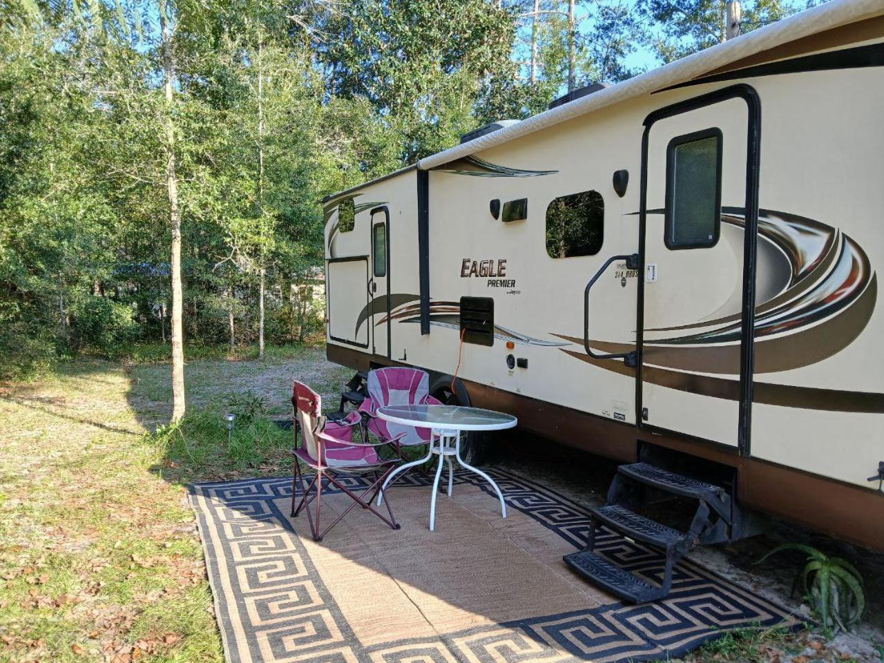 Campsite Tranquil Awareness And Happiness